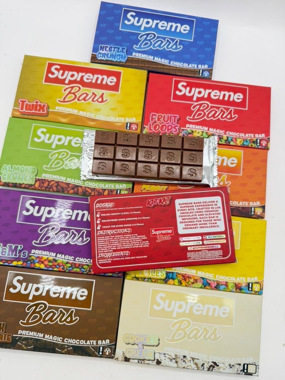 chocolate bars